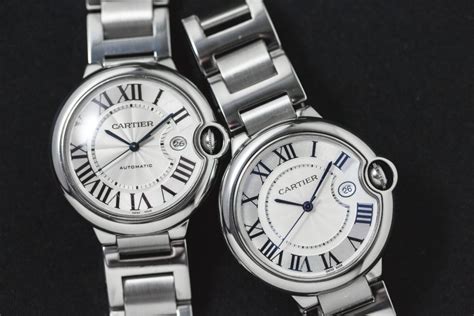 cartier ballon bleu vs real